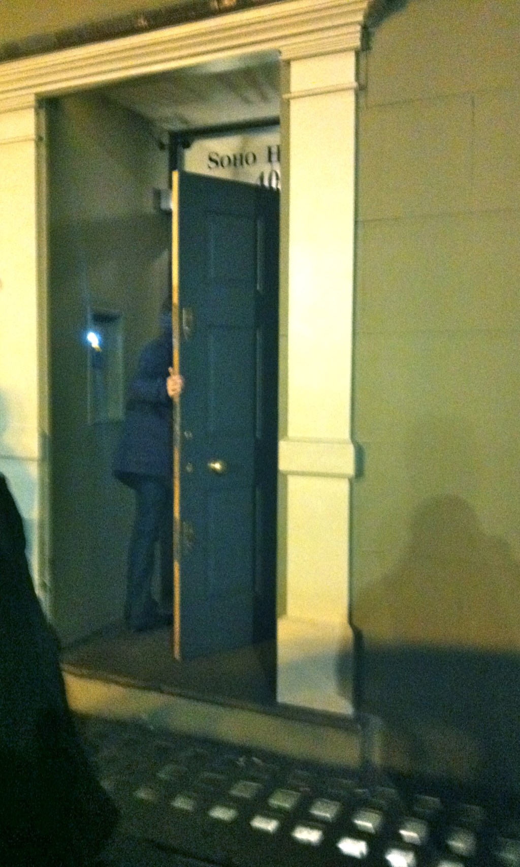 4. You can’t come in here&nbsp;sir